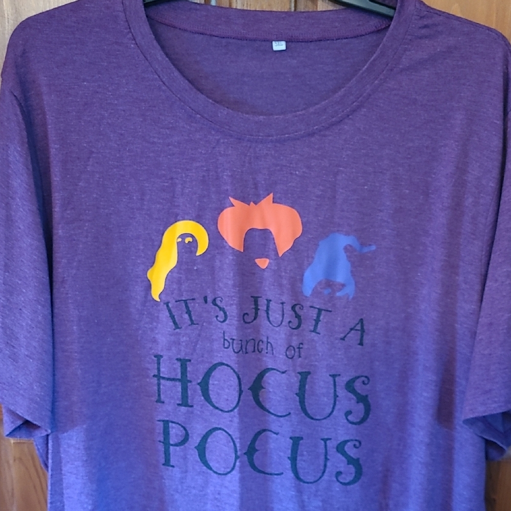 Source Unknown Purple Hocus Pocus Tee